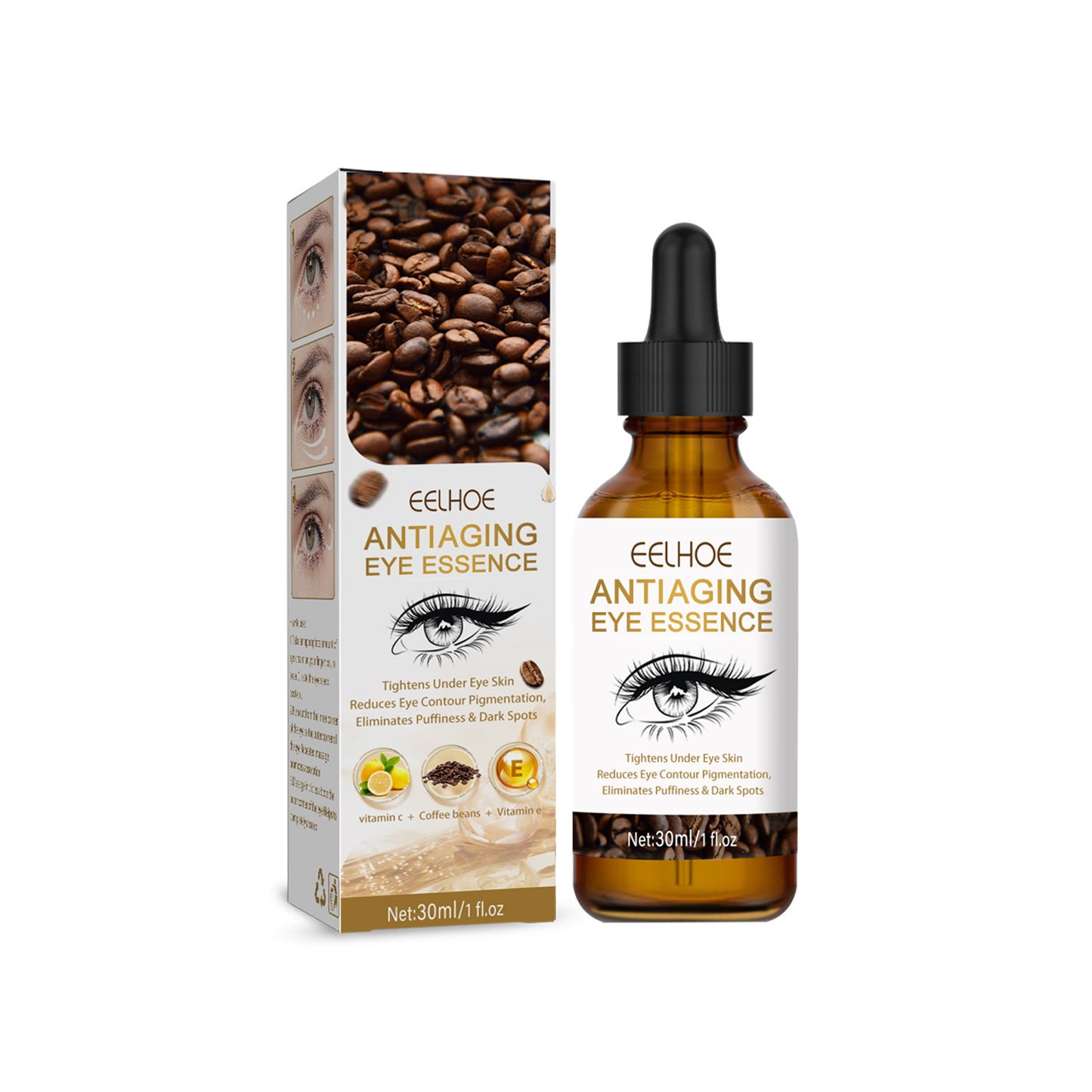 Eye Essence Oil for Wrinkle Reduction and Brightening